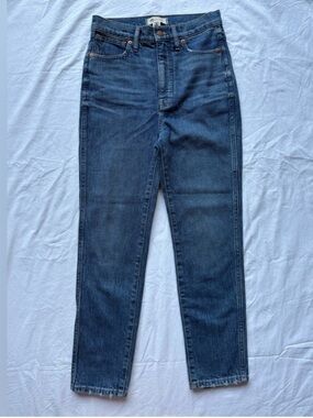 Madewell Stovepipe High Waisted Jeans